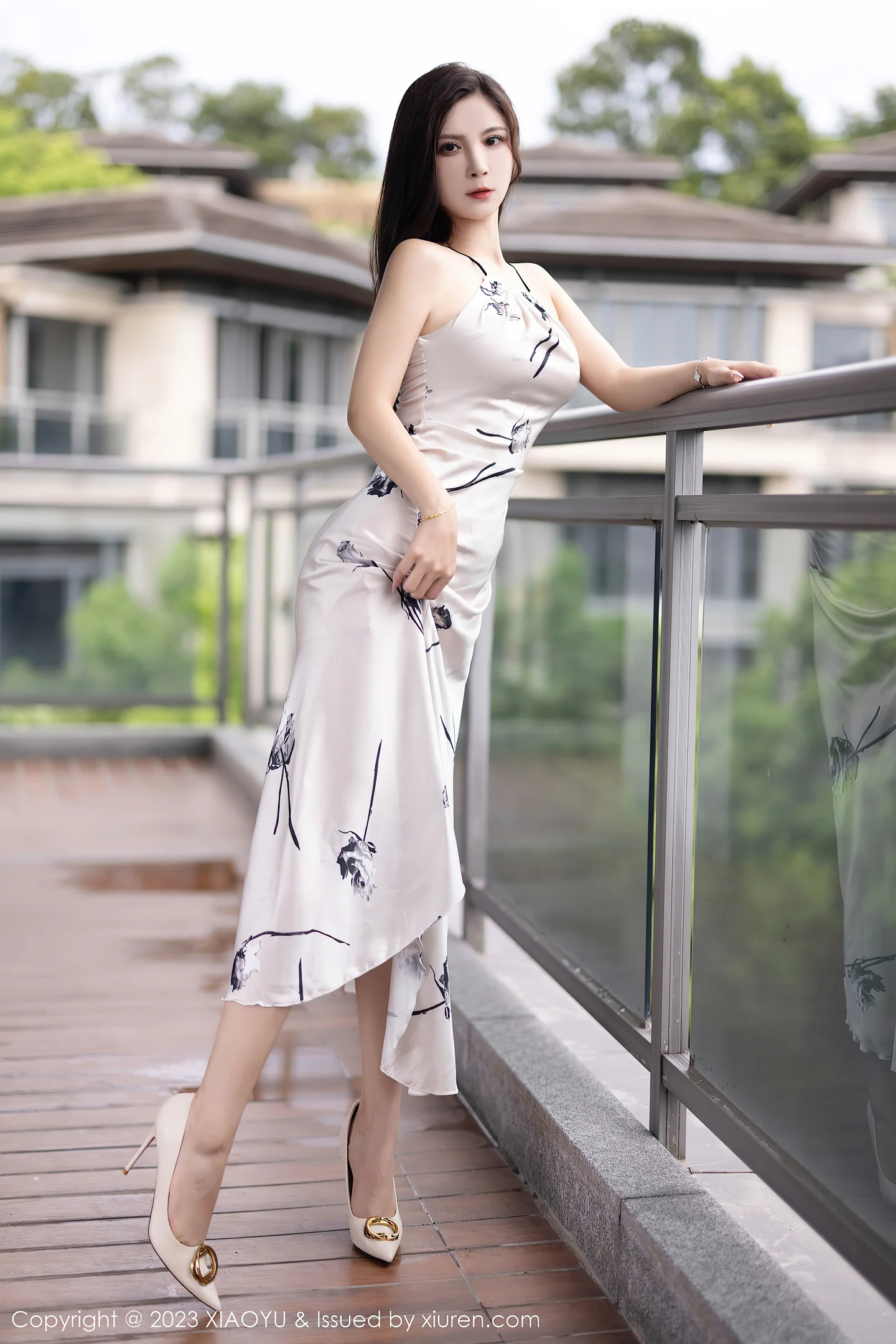 图片[5]-[XiaoYu画语界]Vol.1119 模特小蛮妖Yummy浅色露肩连衣裙+性感粉色内衣完美诱惑写真82P-秀人网官方网站